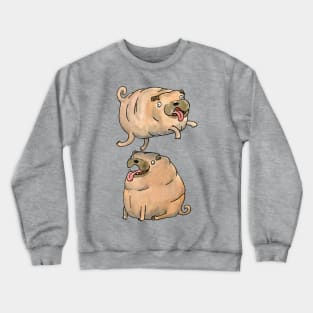 Cool dogs doing some cool dog tricks Crewneck Sweatshirt